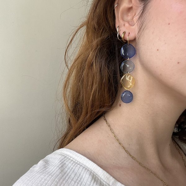 PENDIENTES CADENA CORTA COMBINACIÓN