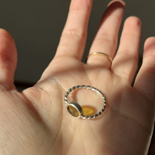 ANILLO CIRCULAR TRENZADO